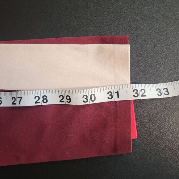 Athleta Womens Elation Asym 7/8 Leggings Size Small Maroon Powervita Athletic - Picture 10 of 10